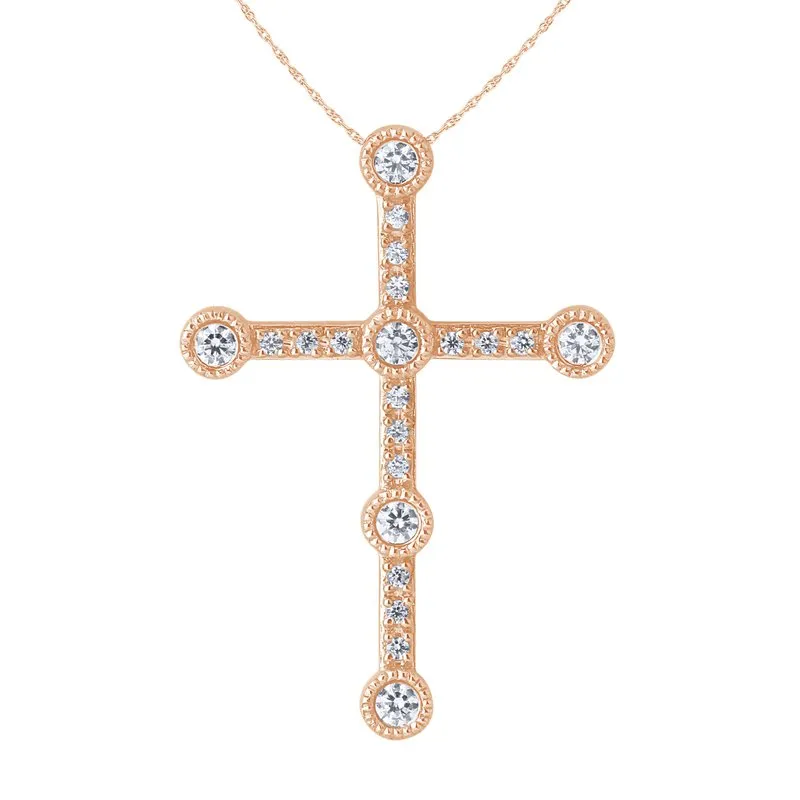 0.25ctw Diamond Cross Pendant