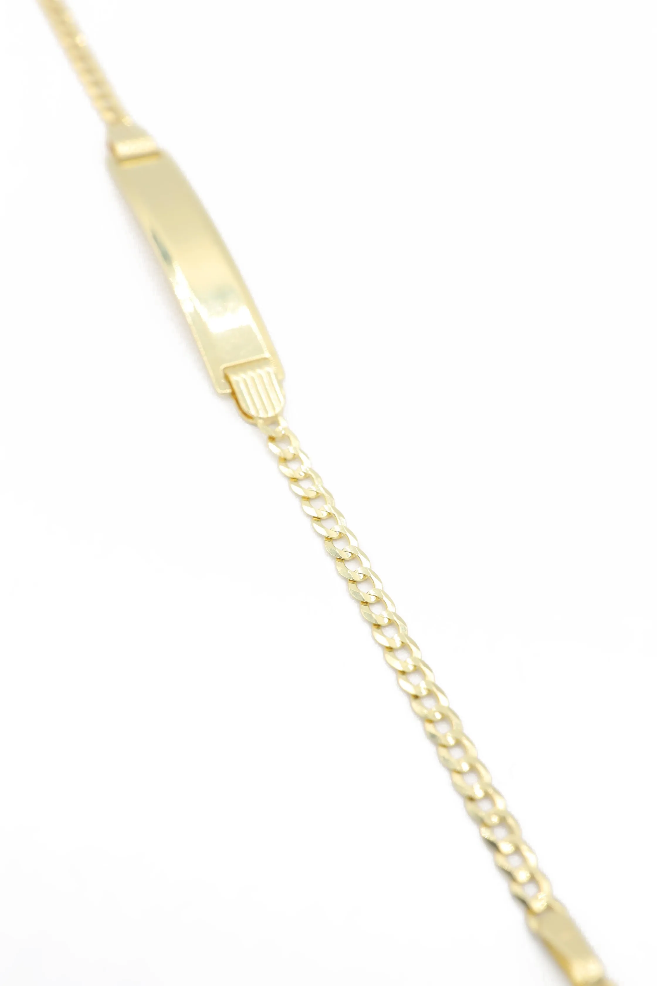 14K SOLID Baby Bracelet  👶🏼 For Engraving (3.5MM) 👦🏼 👧 JTJ™