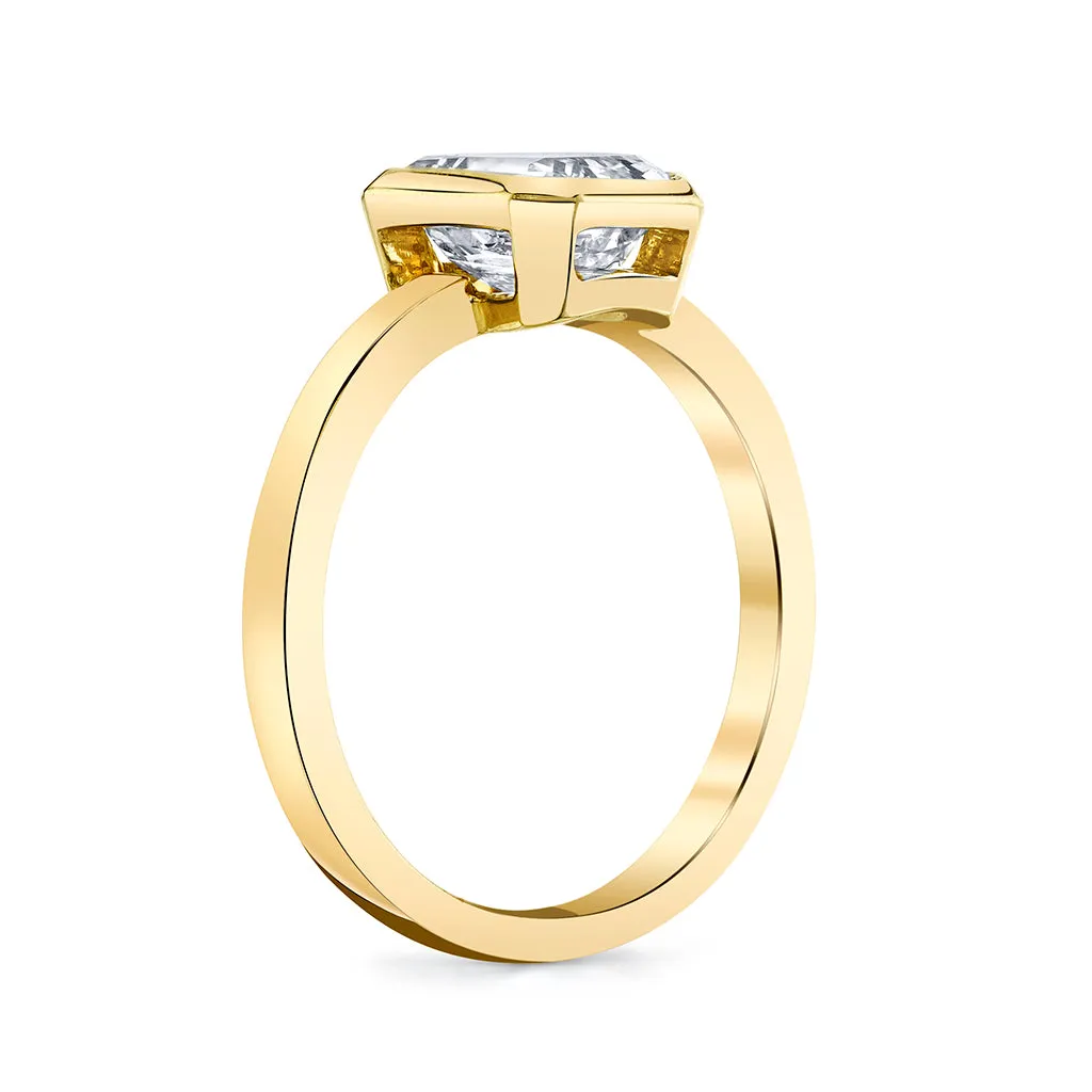 1.50 ct. CrissCut Emerald Diamond Ring