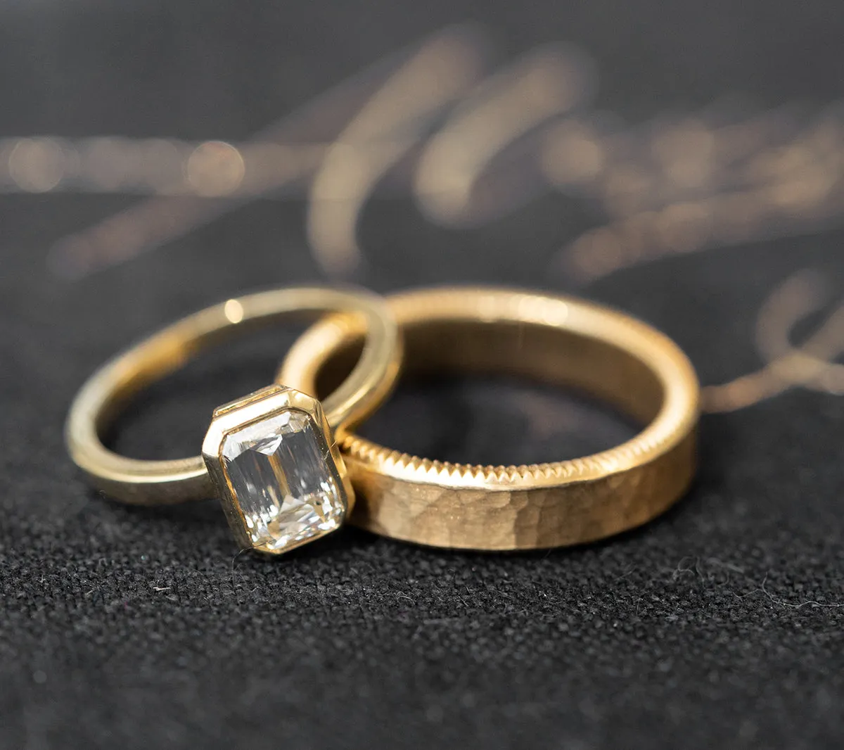 1.50 ct. CrissCut Emerald Diamond Ring
