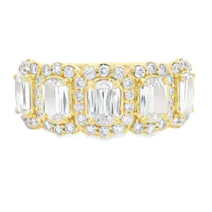 1.78ct 18k Yellow Gold Diamond Band