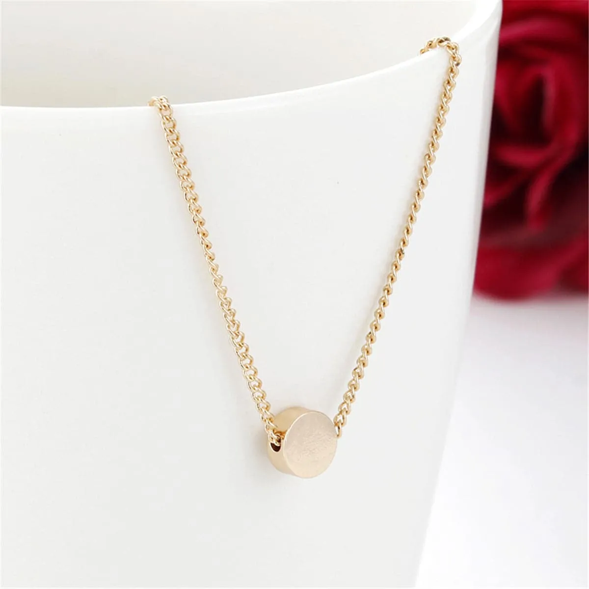 18K Gold-Plated Heart Pendant Necklace
