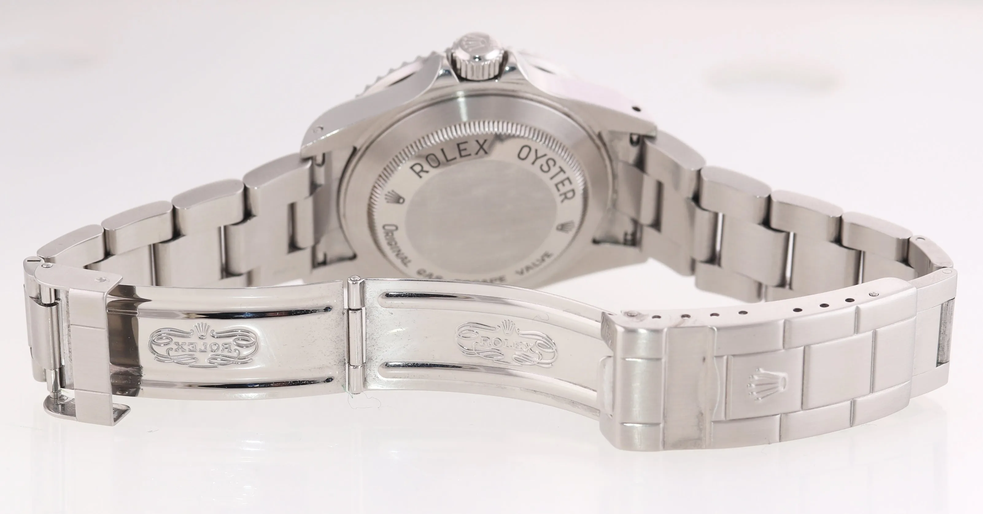 2002 Rolex Sea-Dweller Steel 16600 Black Dial Date 40mm No holes Watch Box