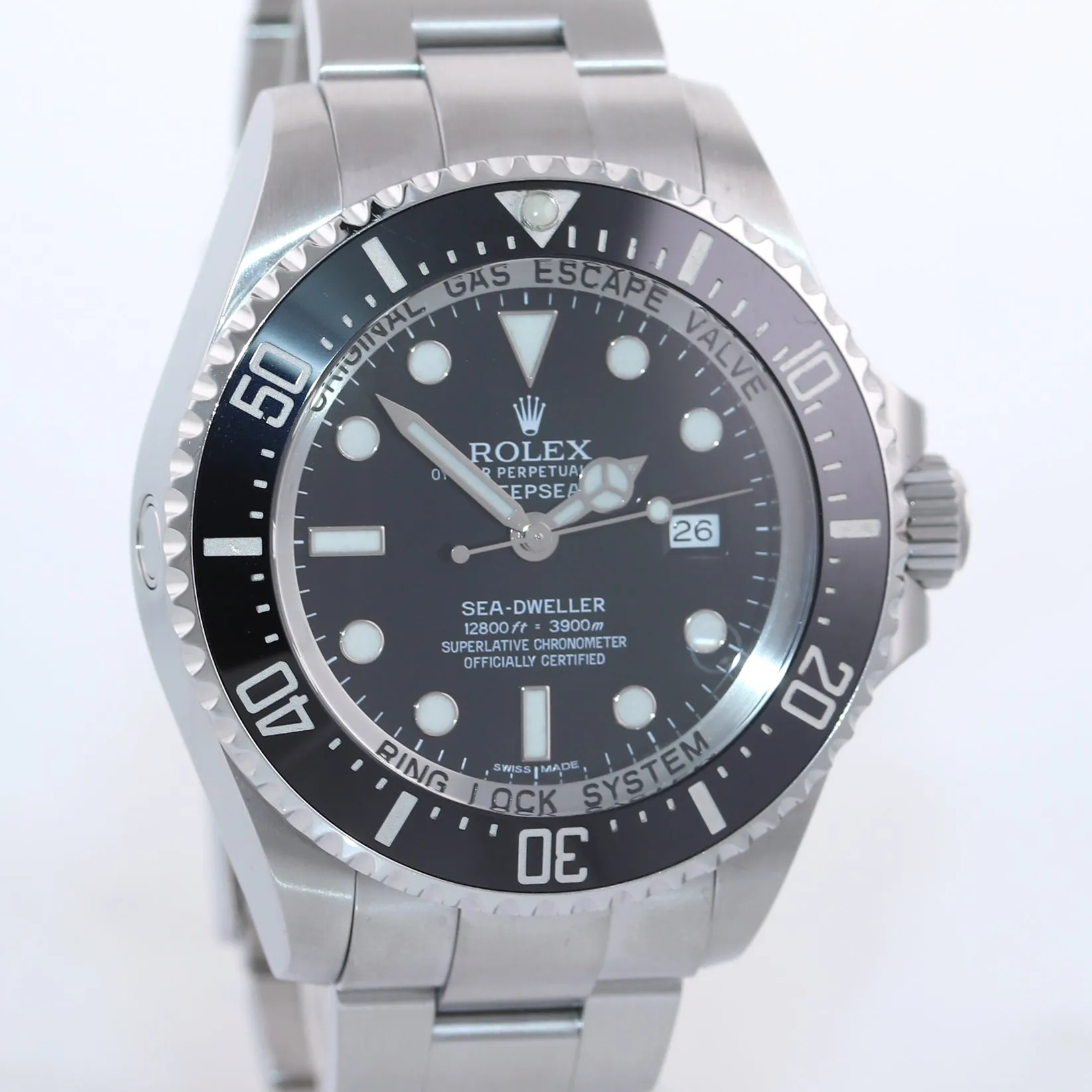 2011 Rolex Sea-Dweller Deepsea 116660 Stainless Steel 44mm Black Watch Box