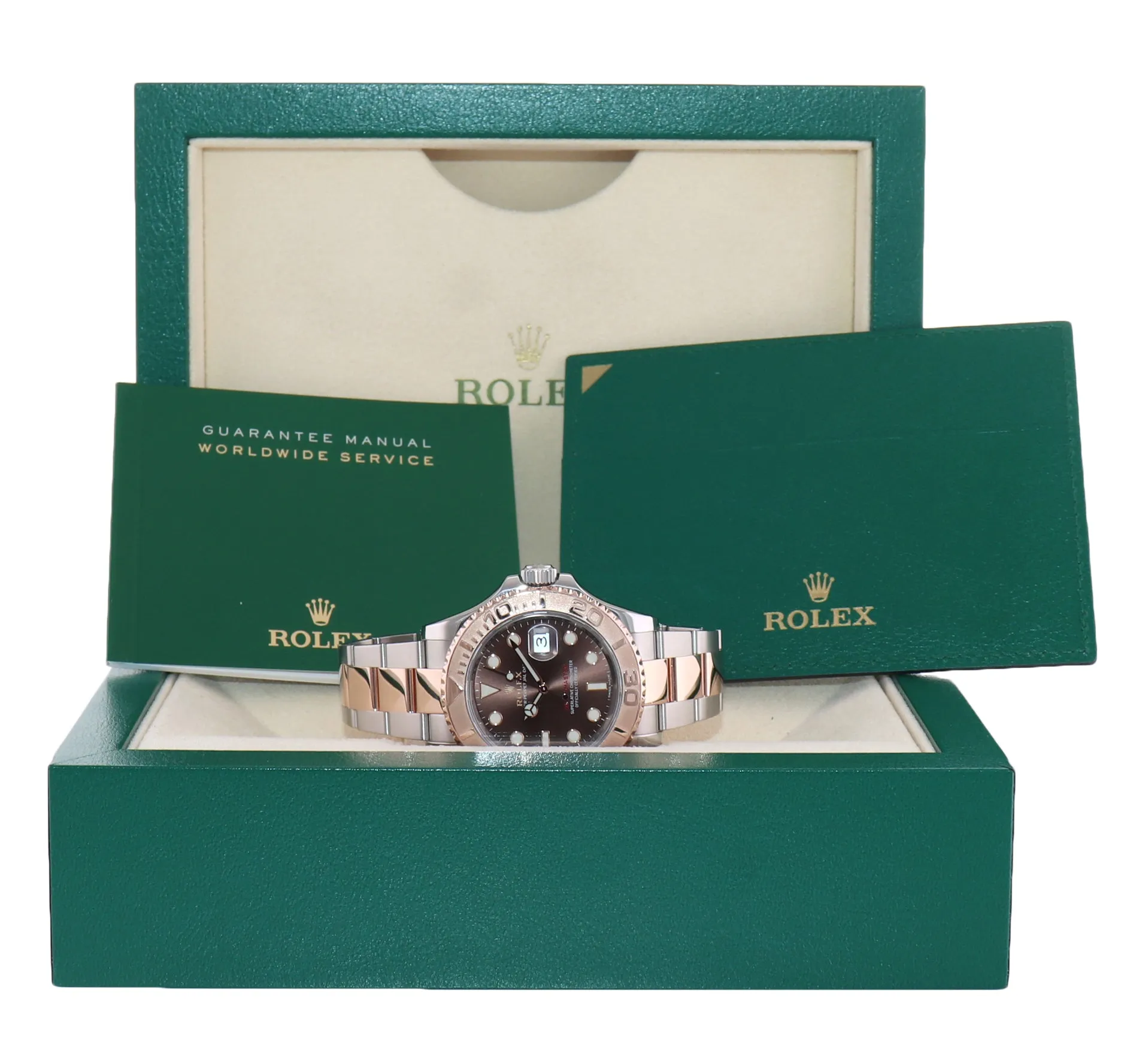 2018 Rolex Yacht-Master 116621 CHOCOLATE 40mm 18K Everose Gold Stainless Watch