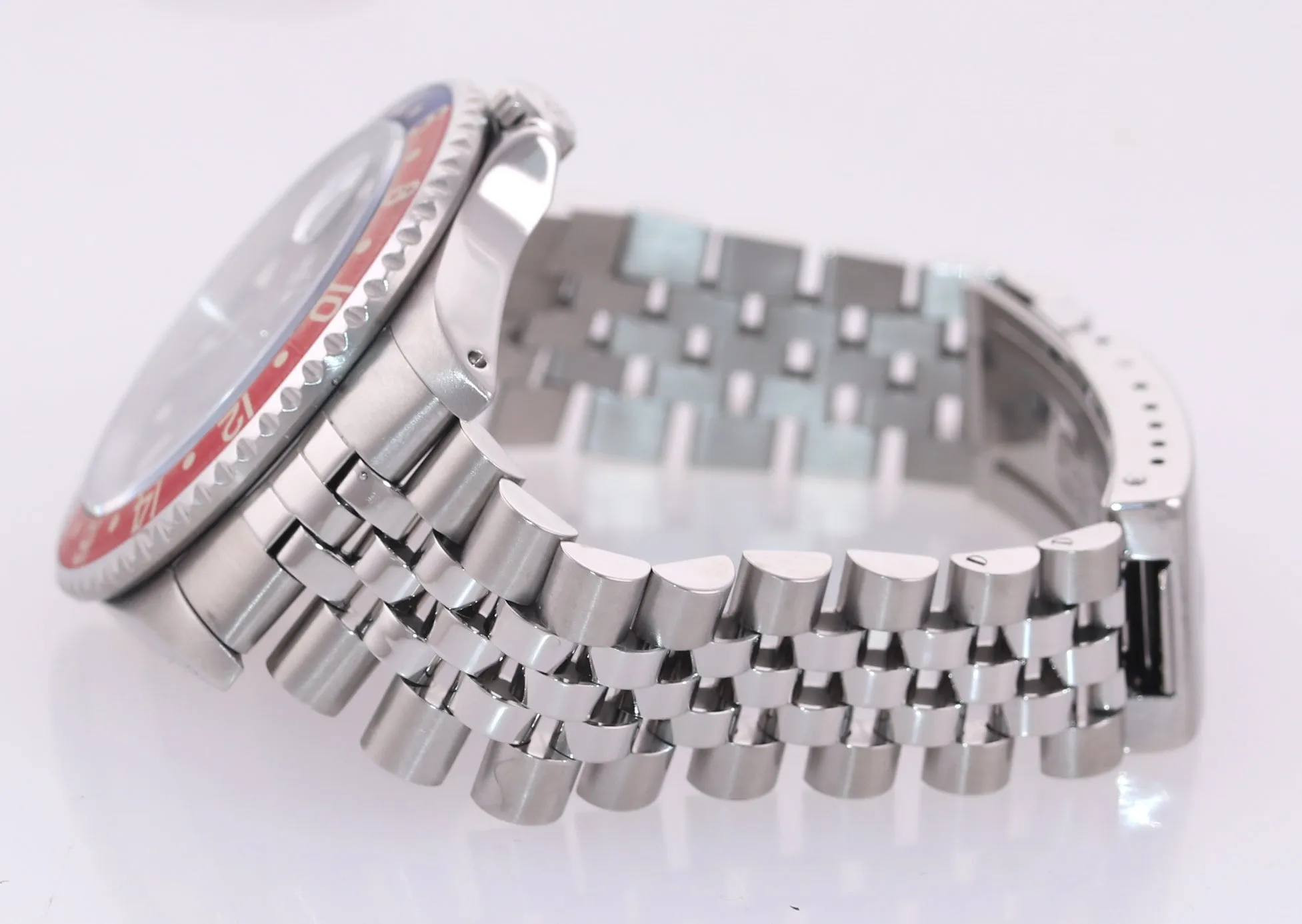 2020 RSC PAPERS Rolex GMT-Master Tritium Pepsi Blue Red Steel Jubilee 16700 Watc