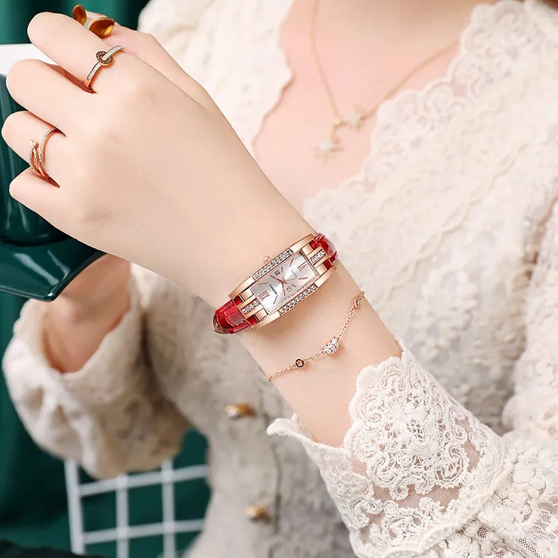 2022 Luxury Fashion Green Women Watch