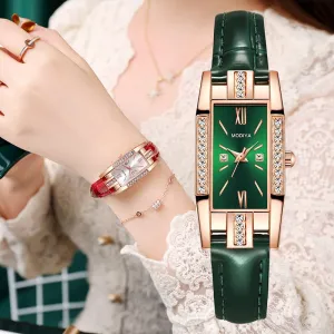 2022 Luxury Fashion Green Women Watch