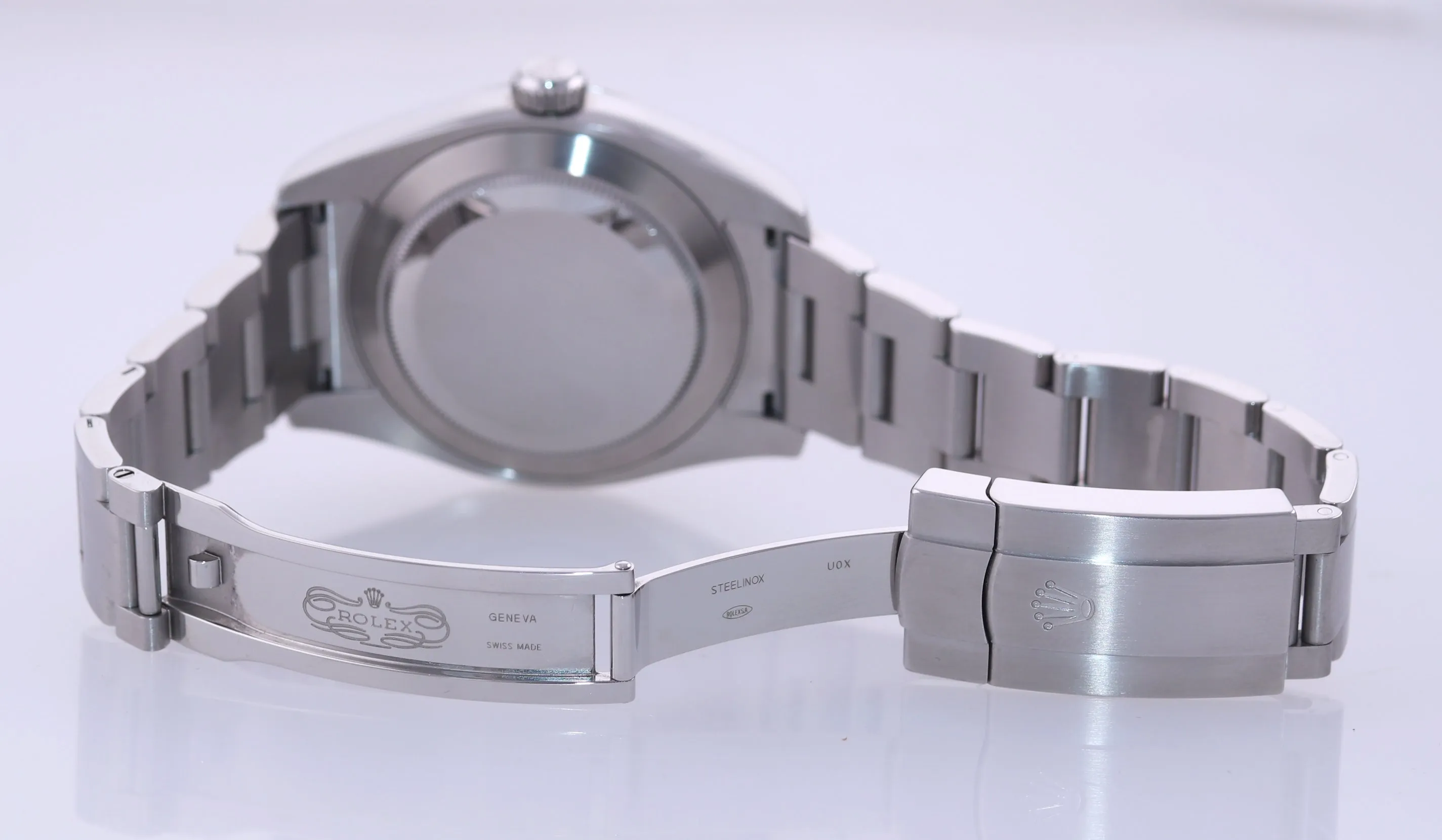 2022 PAPERS BRAND NEW Rolex Air-King 116900 Green Arabic 40mm Steel Watch Box