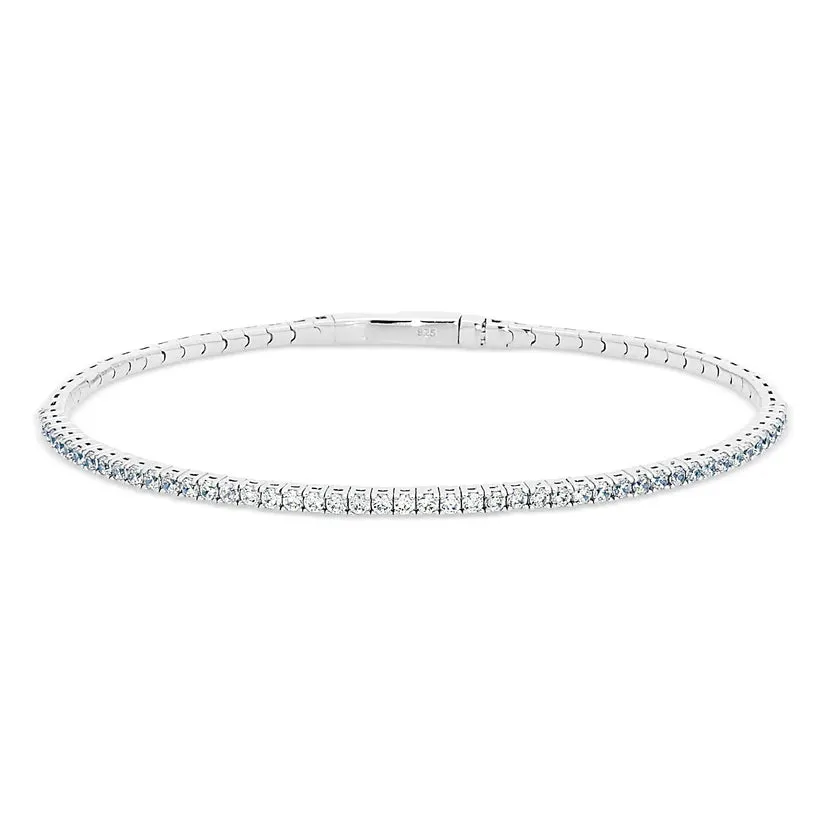 April Birthstone Flex Bracelet