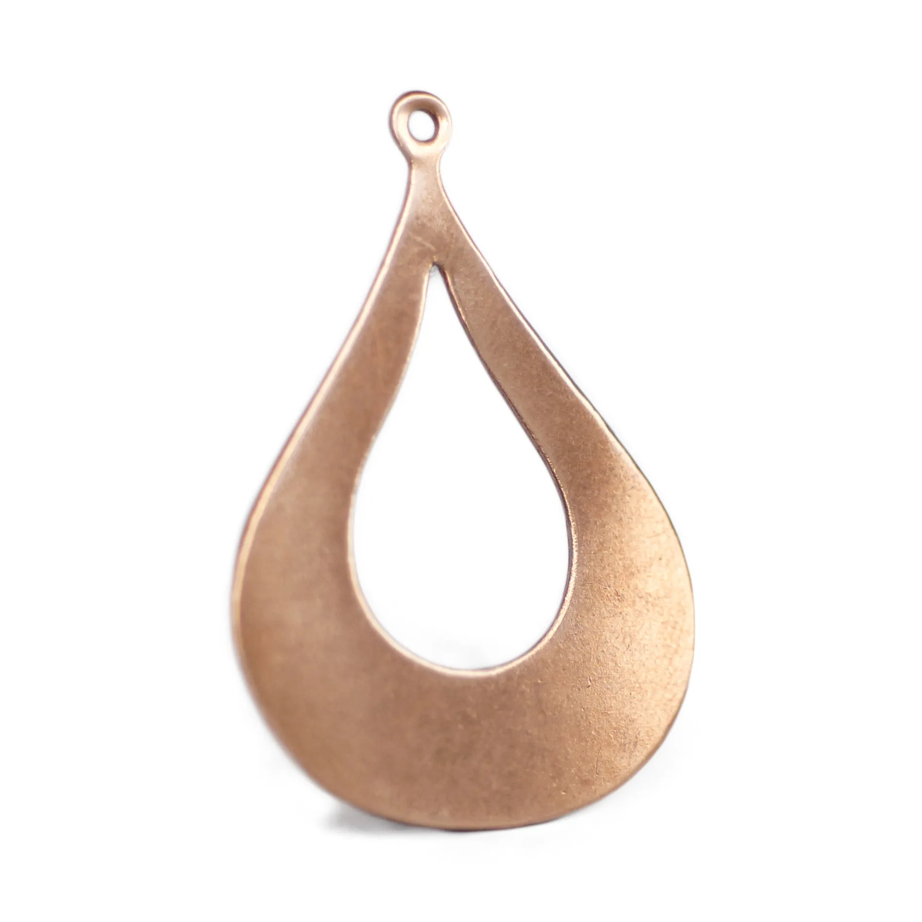 Arabic teardrop blank with cutout for layered pendants, or earrings - DIY Jewelry Supplies by SupplyDiva