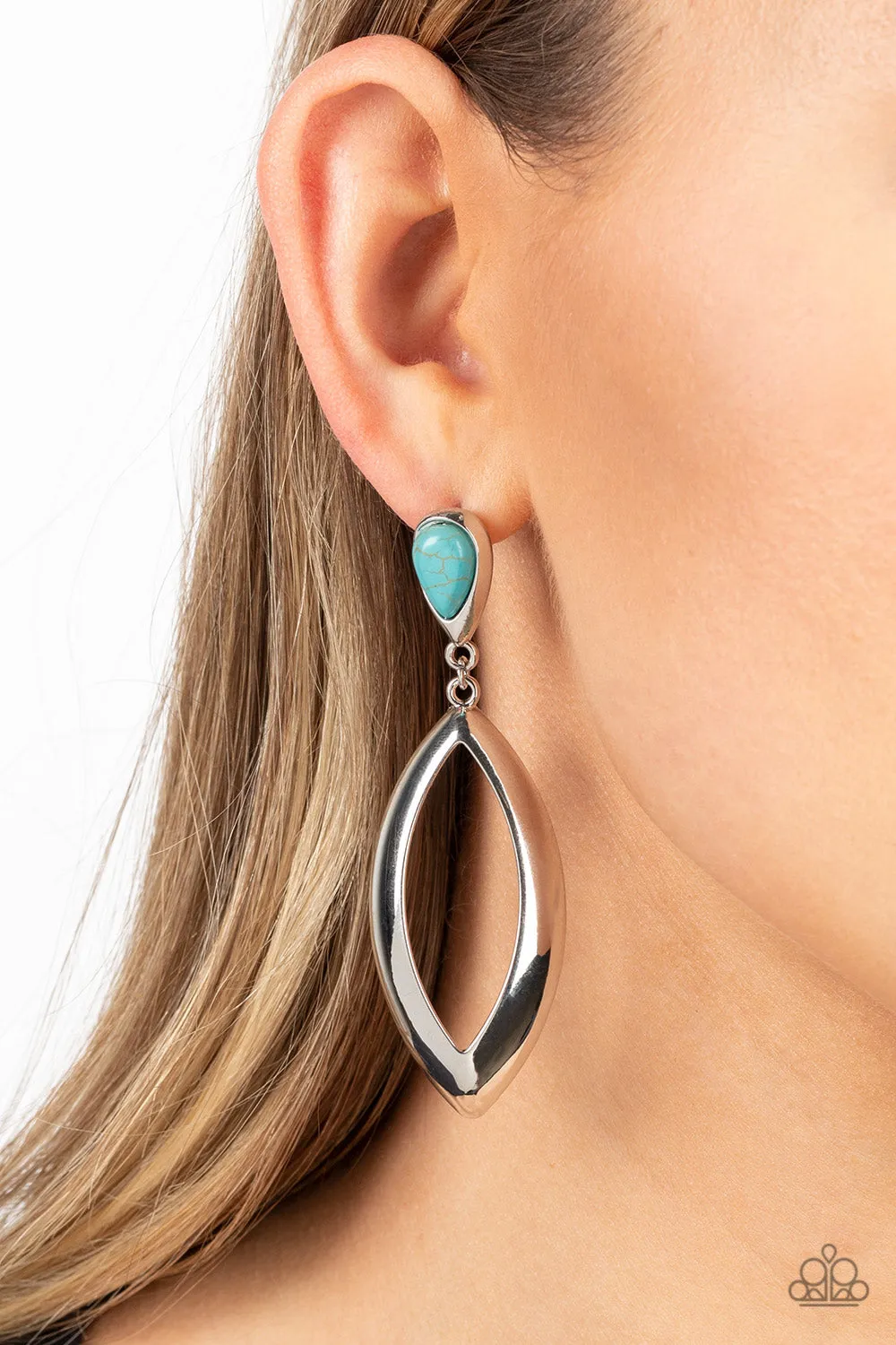 Artisan Anthem - Blue (Turquoise) Post Earring