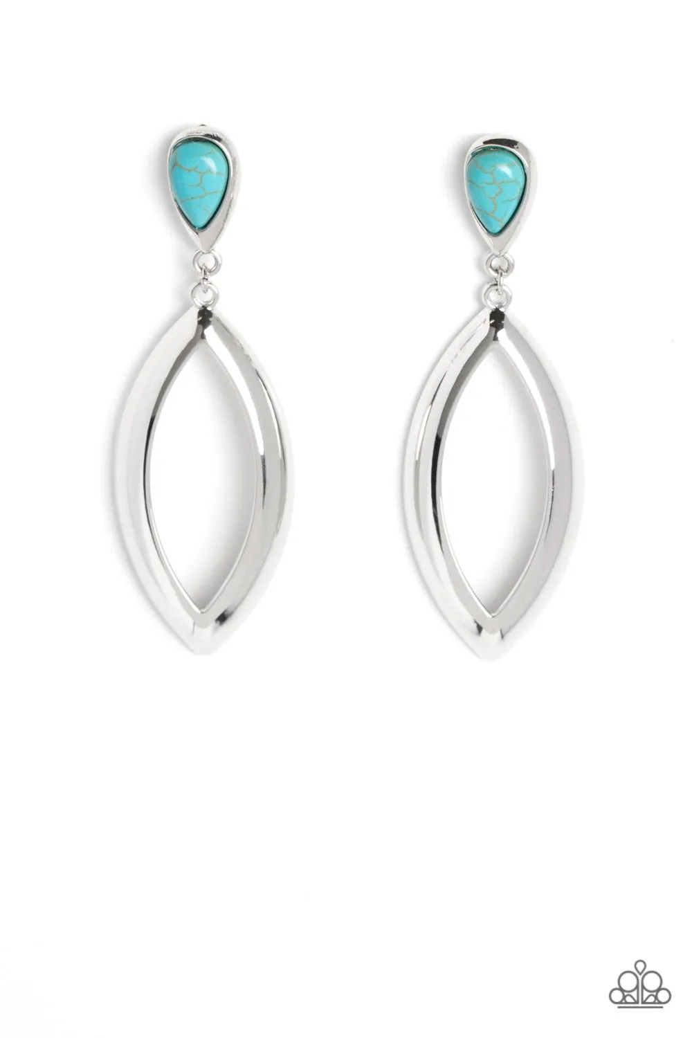 Artisan Anthem - Blue (Turquoise) Post Earring
