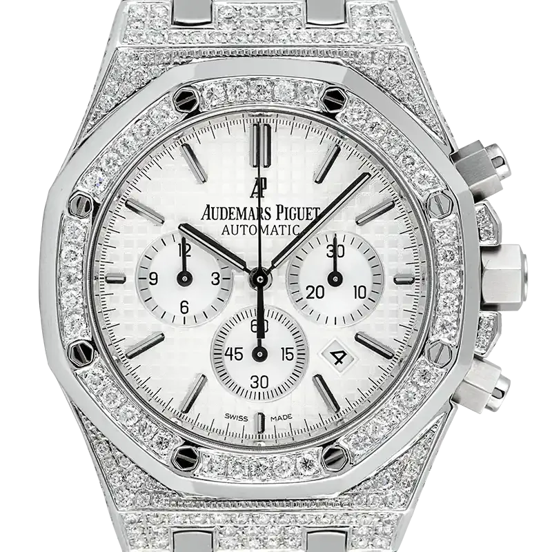 Audemars Piguet Royal Oak Chronograph 41mm Custom Diamond Set
