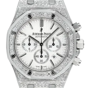 Audemars Piguet Royal Oak Chronograph 41mm Custom Diamond Set