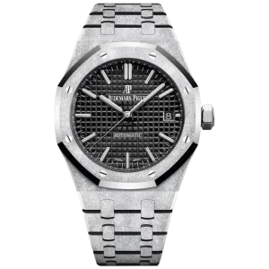 Audemars Piguet Royal Oak Ref. 15454BC.GG.1259BC.03 37MM White Gold Frosted Black Dial
