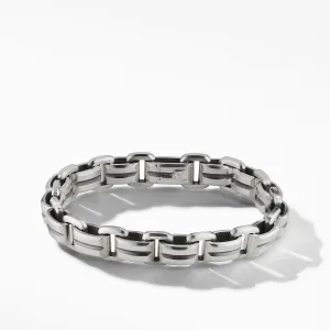 Beveled Link Bracelet, Size Medium