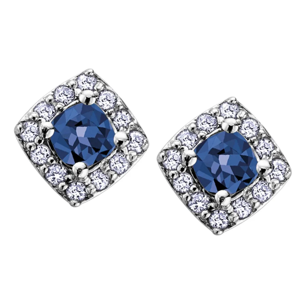 Birthstone Stud Earrings