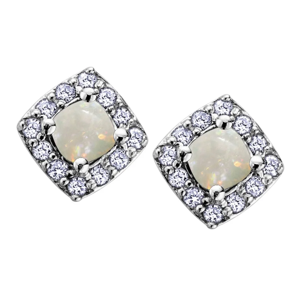 Birthstone Stud Earrings