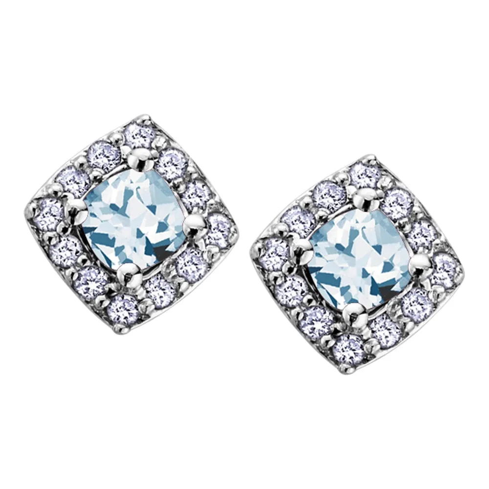 Birthstone Stud Earrings