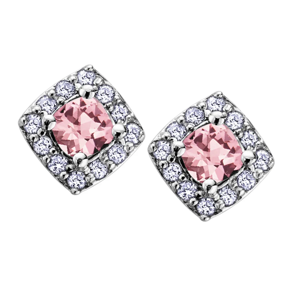 Birthstone Stud Earrings