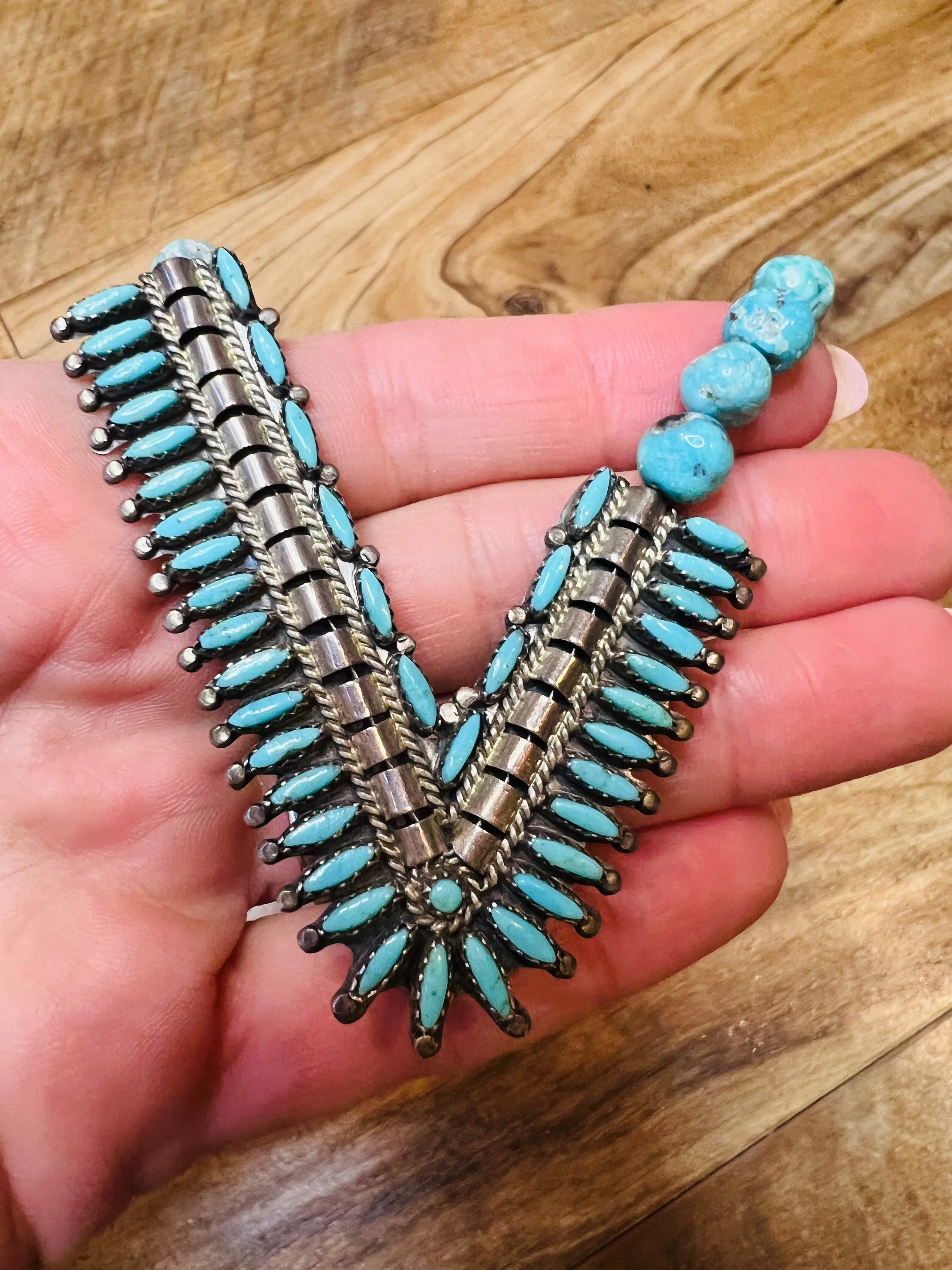 Bold Cowgirl Turquoise Necklace