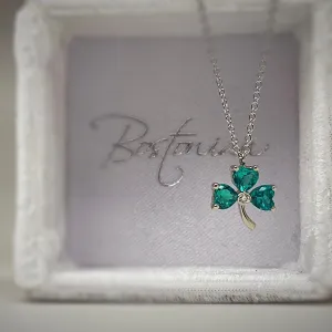 Bostonian Lucky Clover Necklace