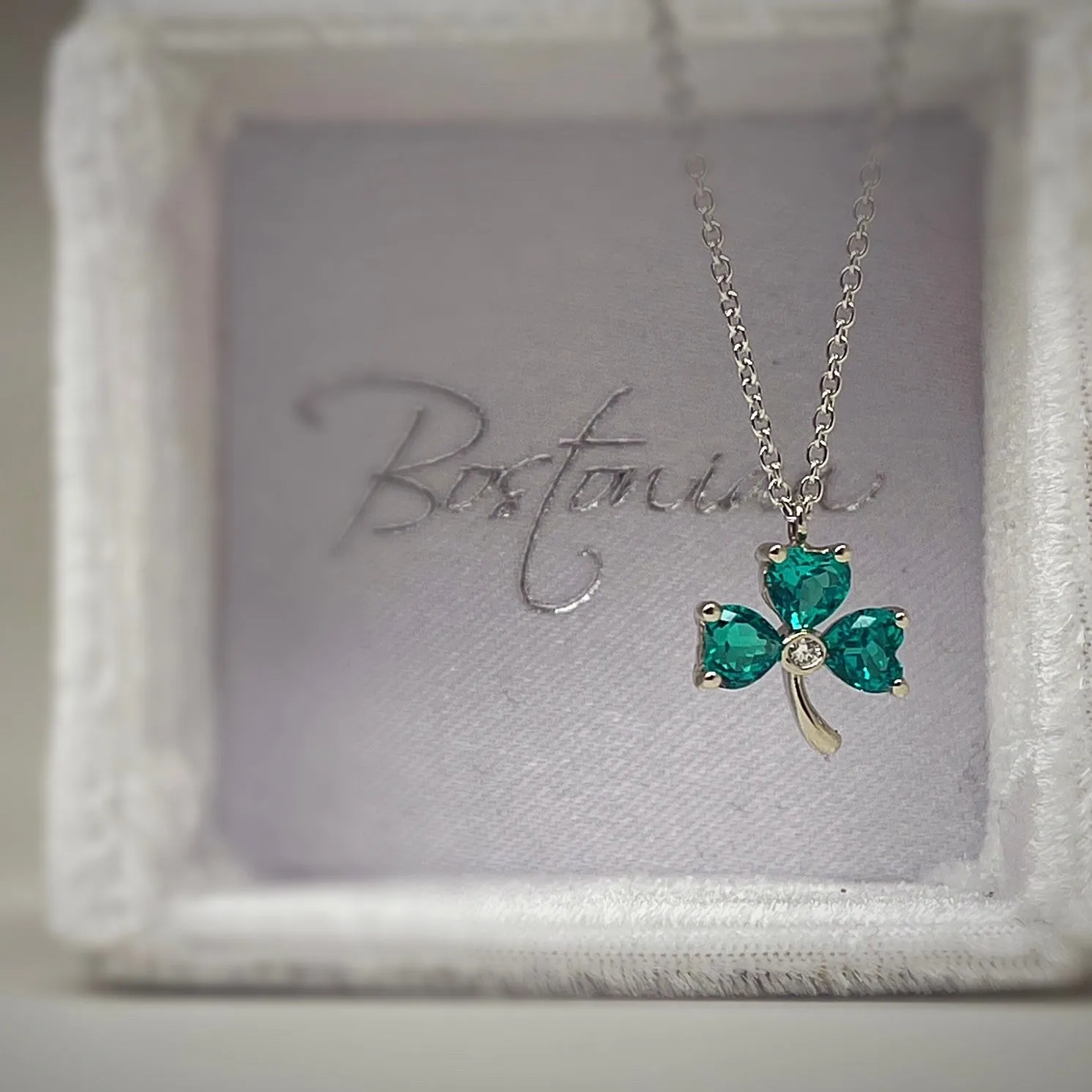 Bostonian Lucky Clover Necklace