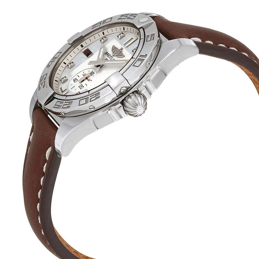 Breitling Galactic 36 Automatic Mother of Pearl Diamond Dial Watch A3733012/A717-999Z A3733012-A717-416x- a16ba.1