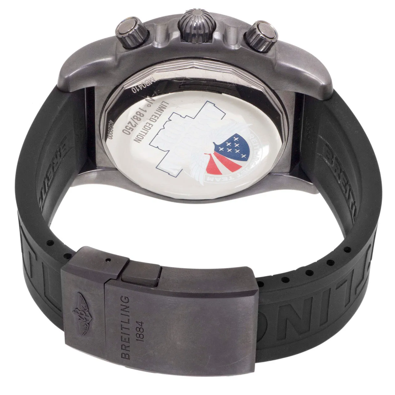 Breitling PVD Chronomat GMT Jet Team American Tour MB0410