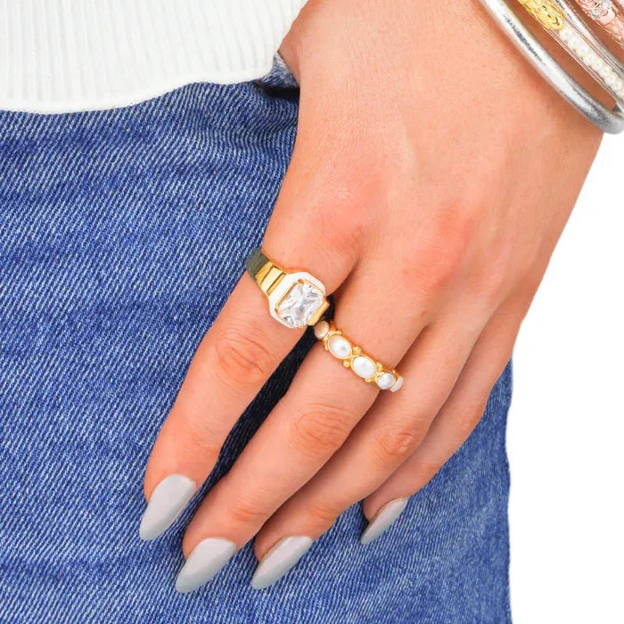 BuDhaGirl Cushion Ring | 2 Styles