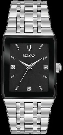 Bulova Diamond Gold-Tone Ladies Watch