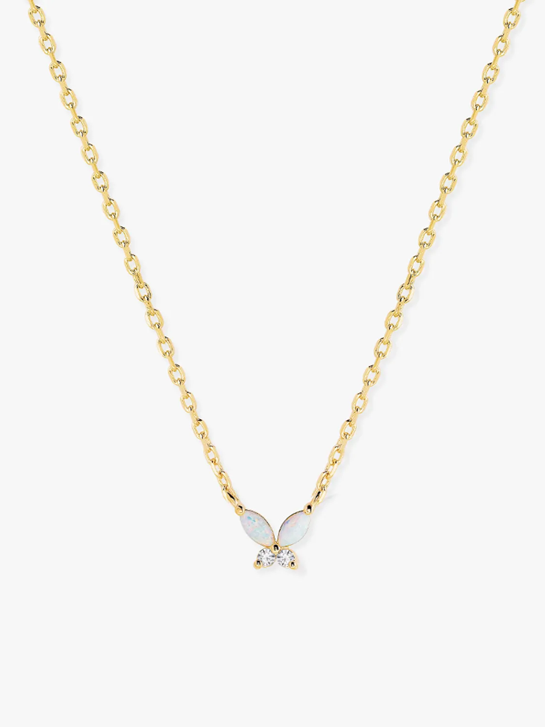 Butterfly Opal Necklace