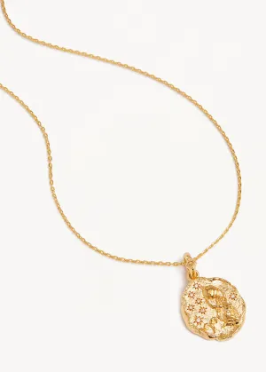 BY CHARLOTTE She Is Zodiac Aries Necklace - 18k Gold Vermeil