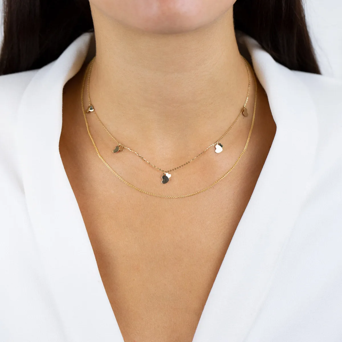 Cable Chain Necklace 14K