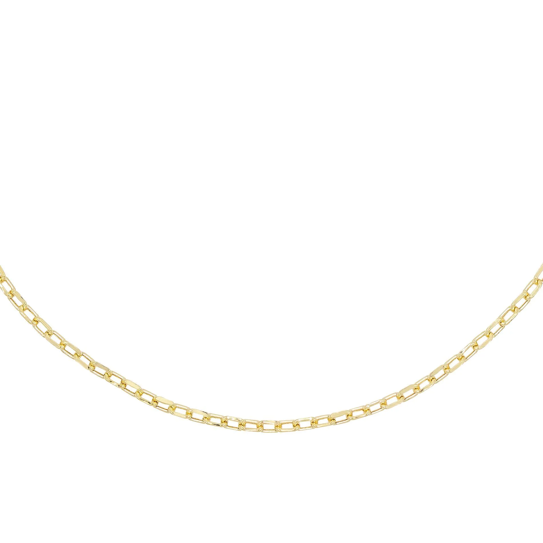 Cable Chain Necklace 14K