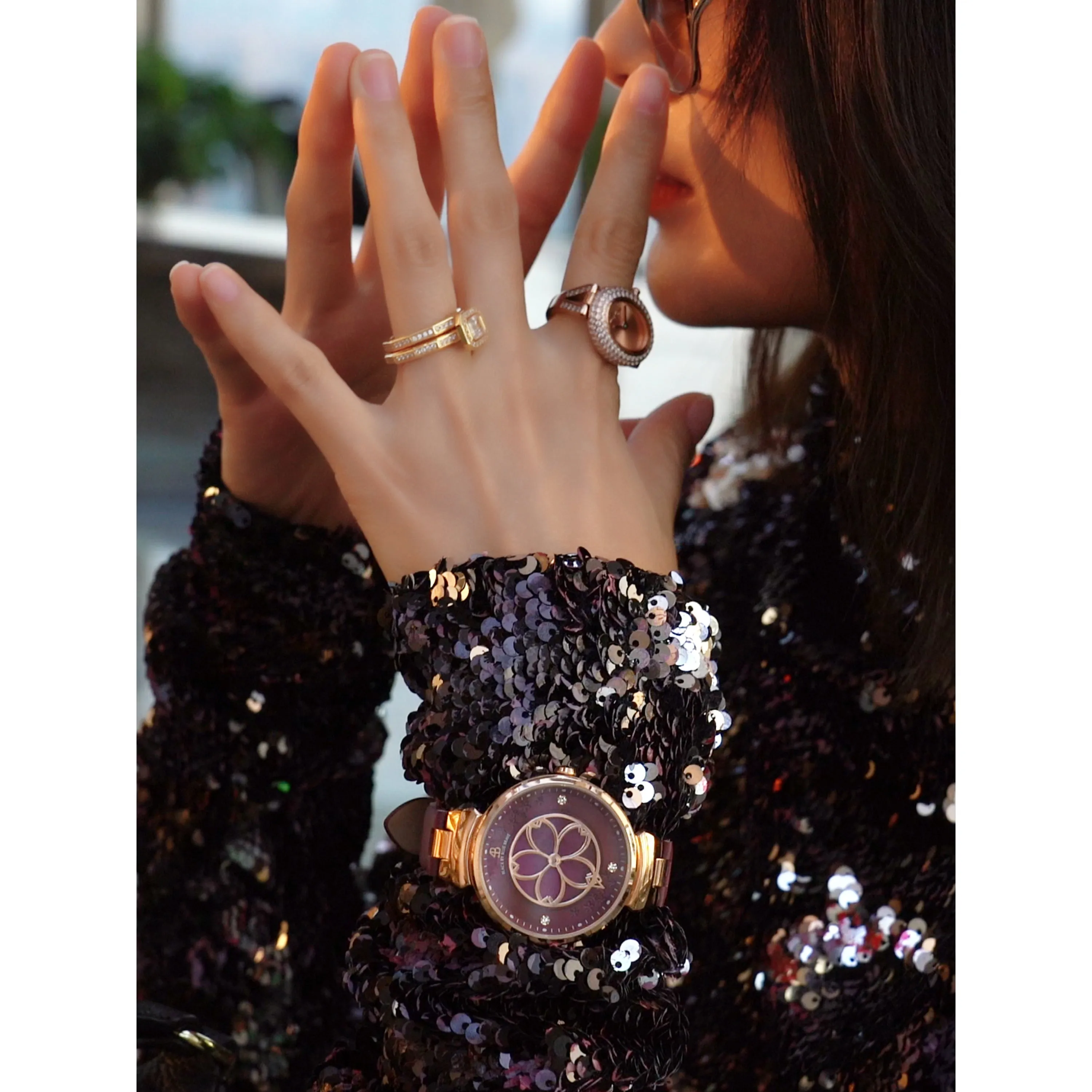 Cherry Blossom Bracelet Watch (32MM)