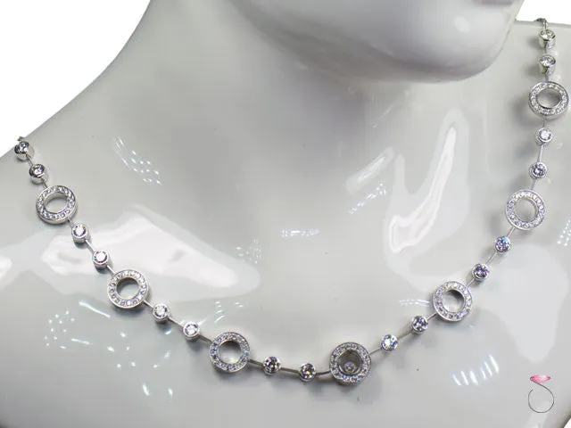 Chopard Happy Diamonds White Gold Necklace