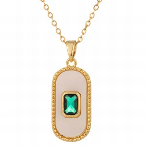 Classic Chain Necklace in 18K Gold Plated Steel