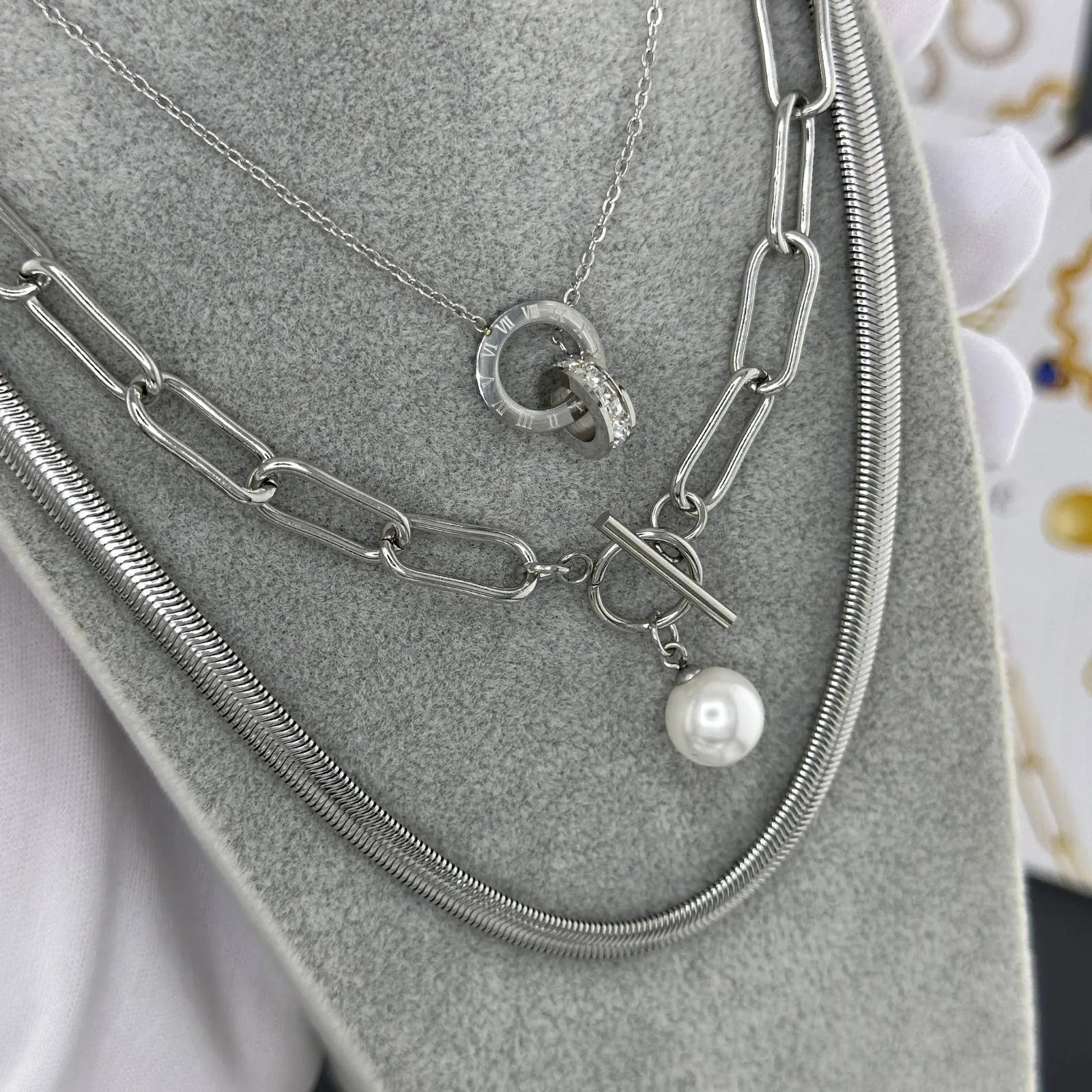 Classic Chain Necklace in Stainless Steel