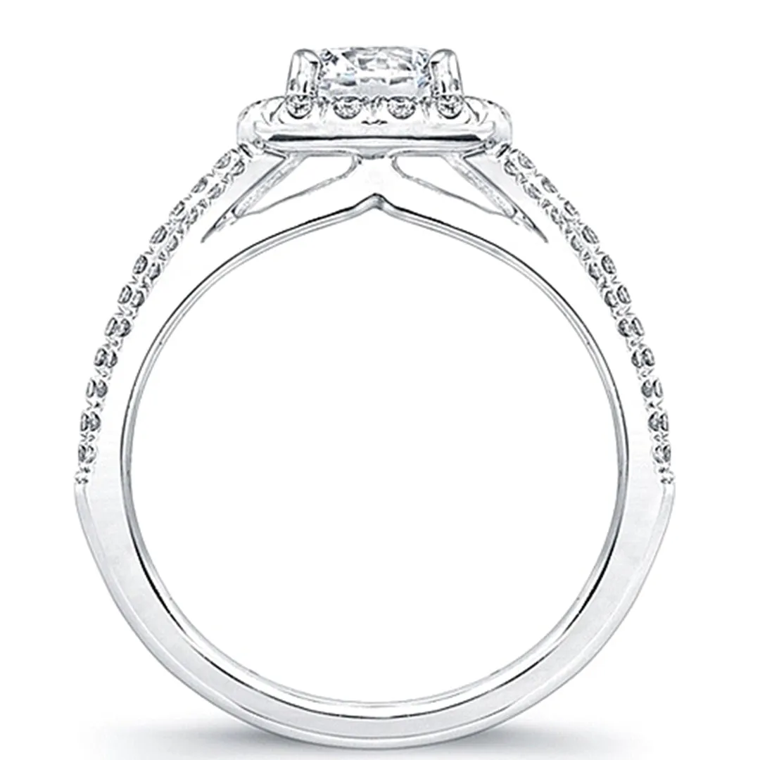 Coast Diamond Triple Shank Diamond Engagement Ring