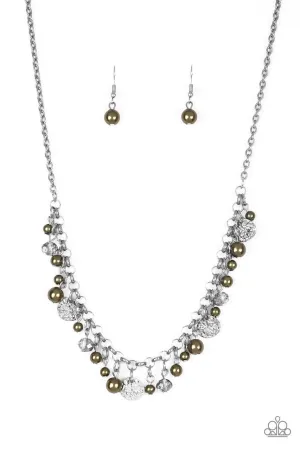 Coastal Cache Green Paparazzi Necklace