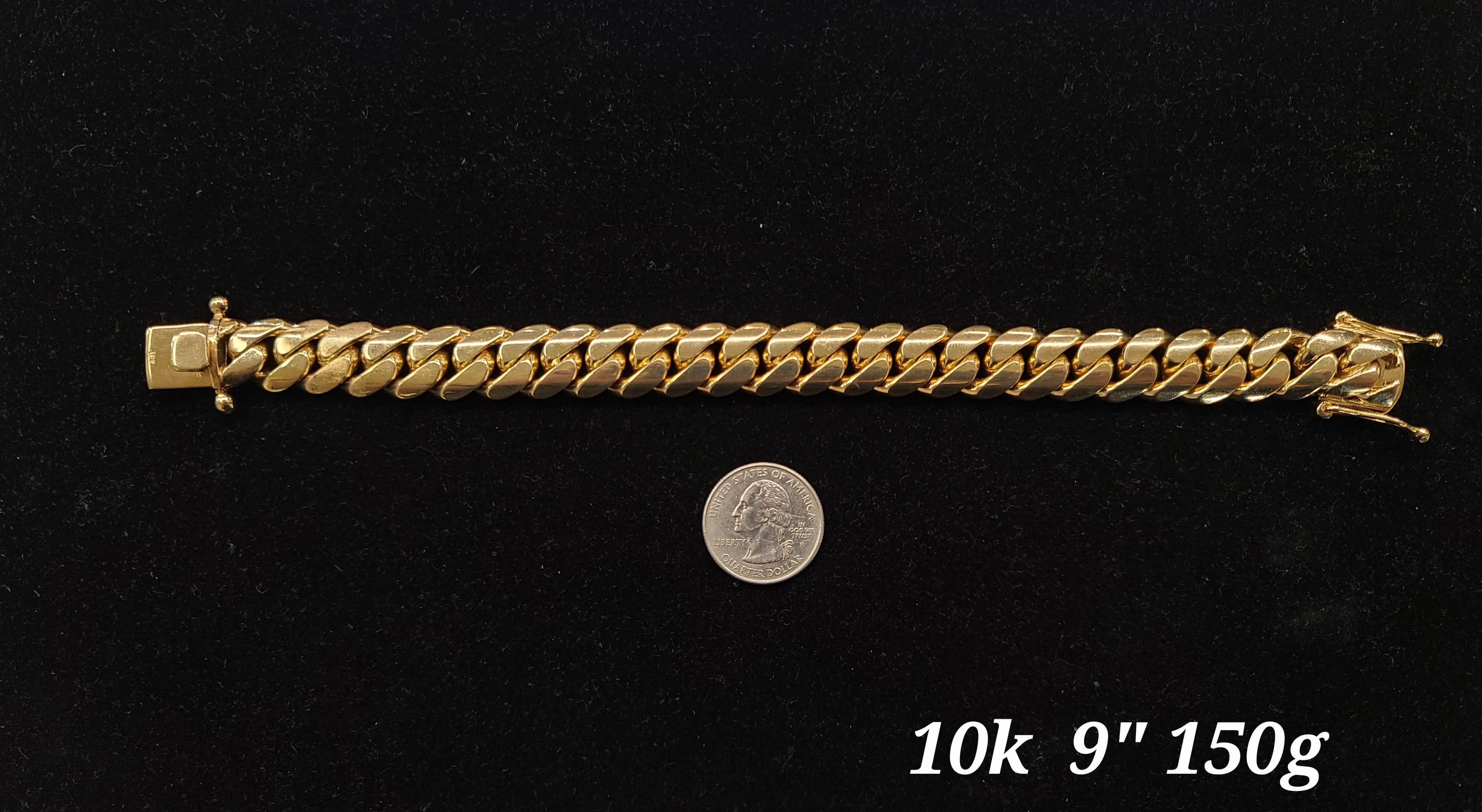 Cuban Link Gold Bracelets