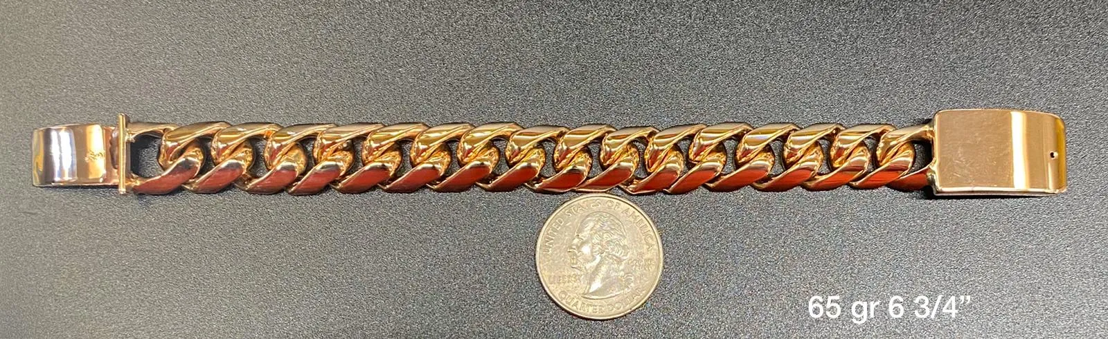 Cuban Link Gold Bracelets