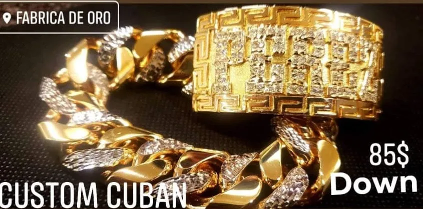 Cuban Link Gold Bracelets