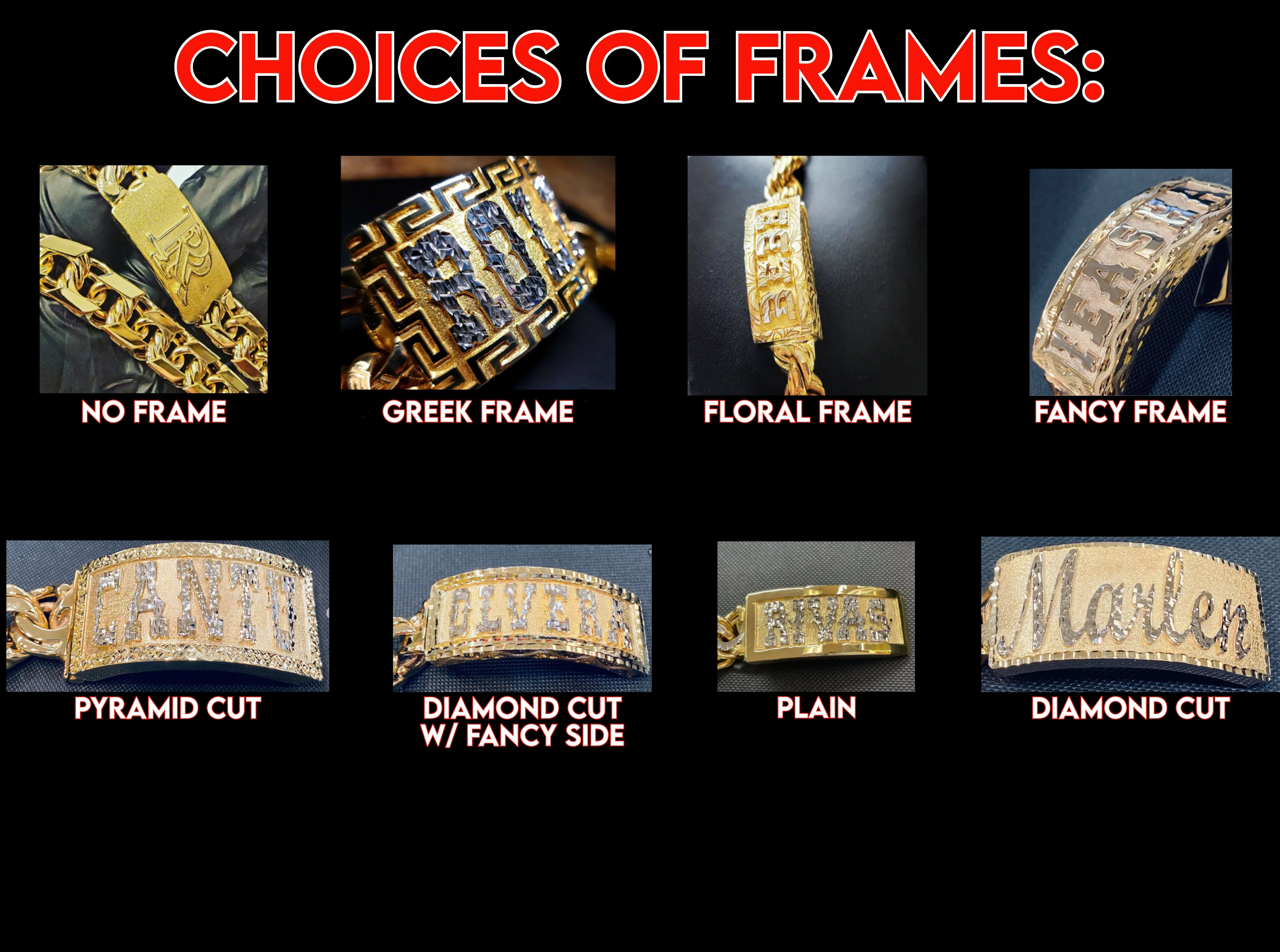 Cuban Link Gold Bracelets