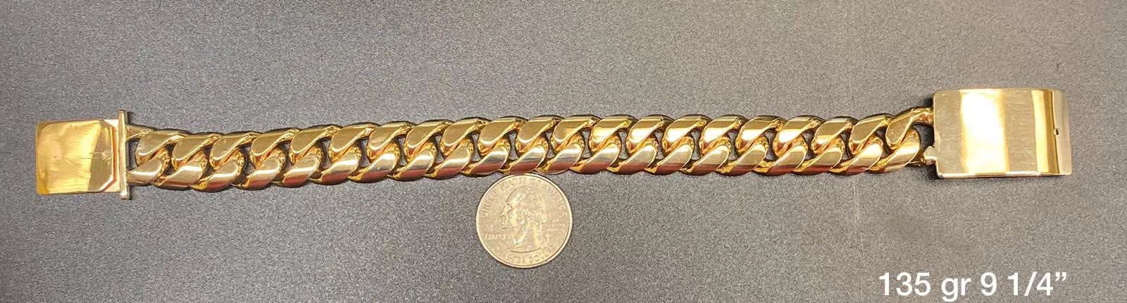 Cuban Link Gold Bracelets