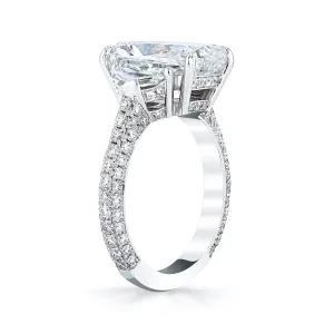 Cushion Cut Diamond Engagement Ring