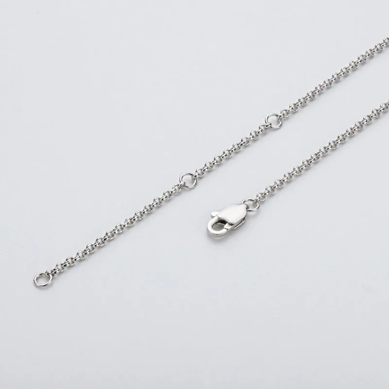 Cushion Cut Moissanite Diamond Pendant Necklace