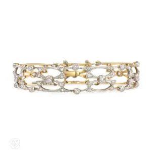 Diamond Art Nouveau bracelet